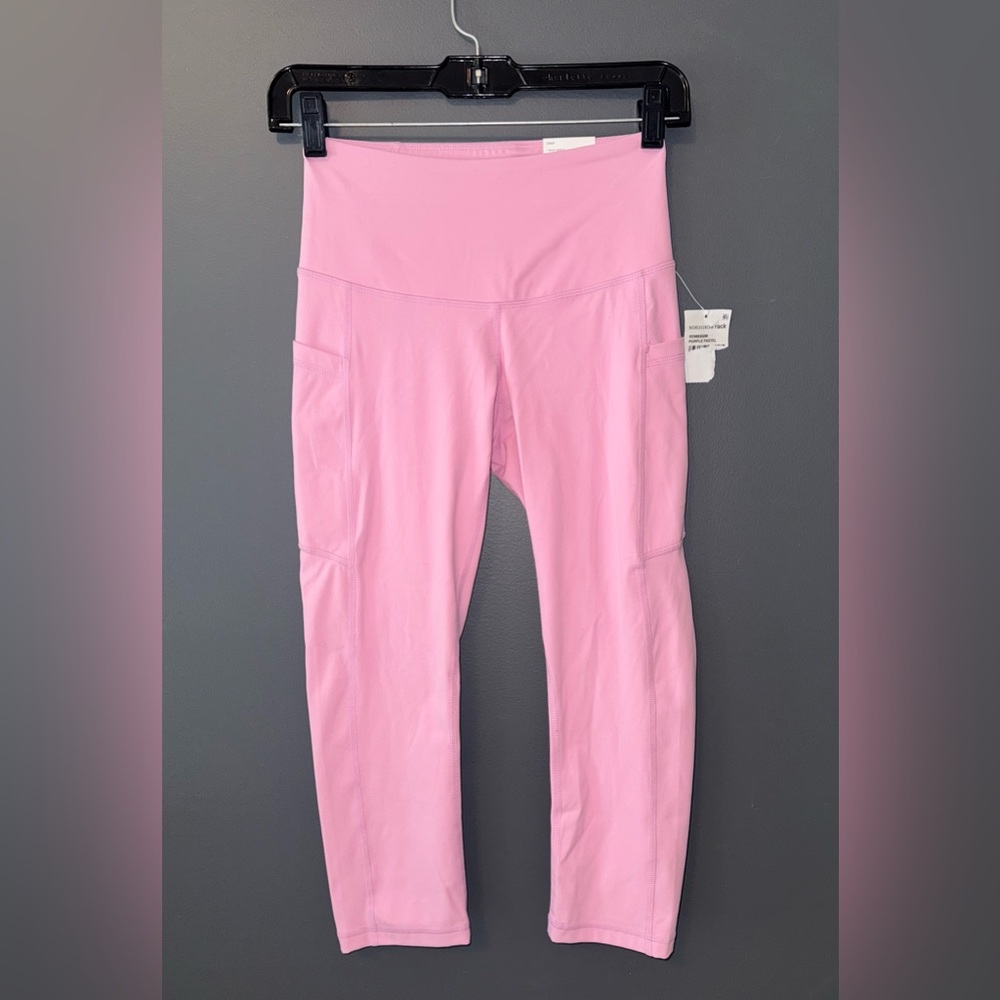 Zella High Waist Crop Leggings. New with tags. Size Extra Small. XS. 21” inseam